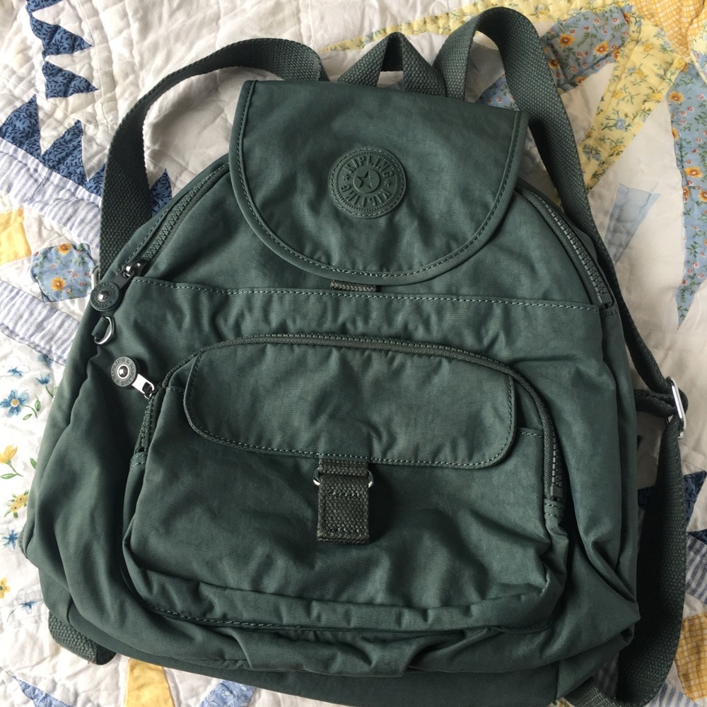 Kipling Dusty Blue Backpack